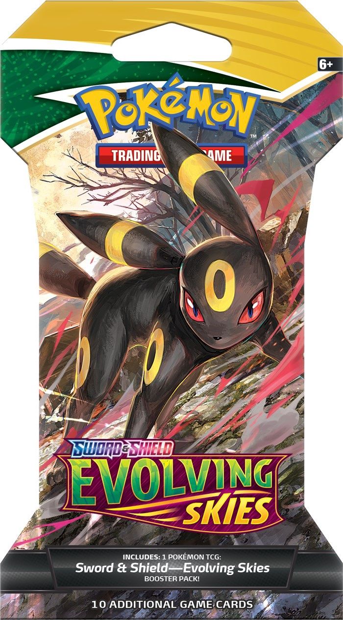 Pokemon Sword &amp; Shield Evolving Skies Booster Pack