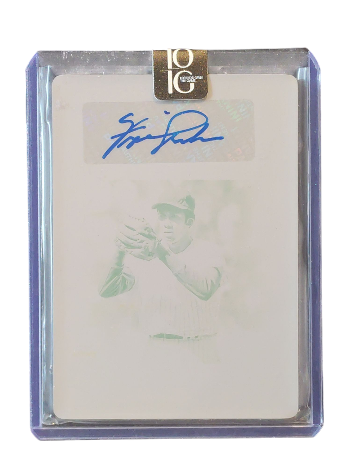 2020 Panini National Treasures Fergie Jenkins Auto #S-FJ One of One
