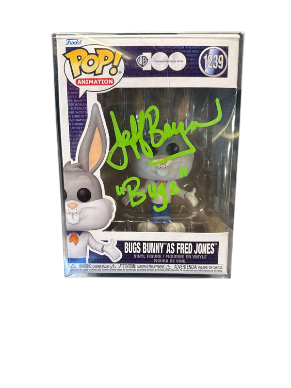 Jeff Bergman Signed Funko Bugs Bunny 1239