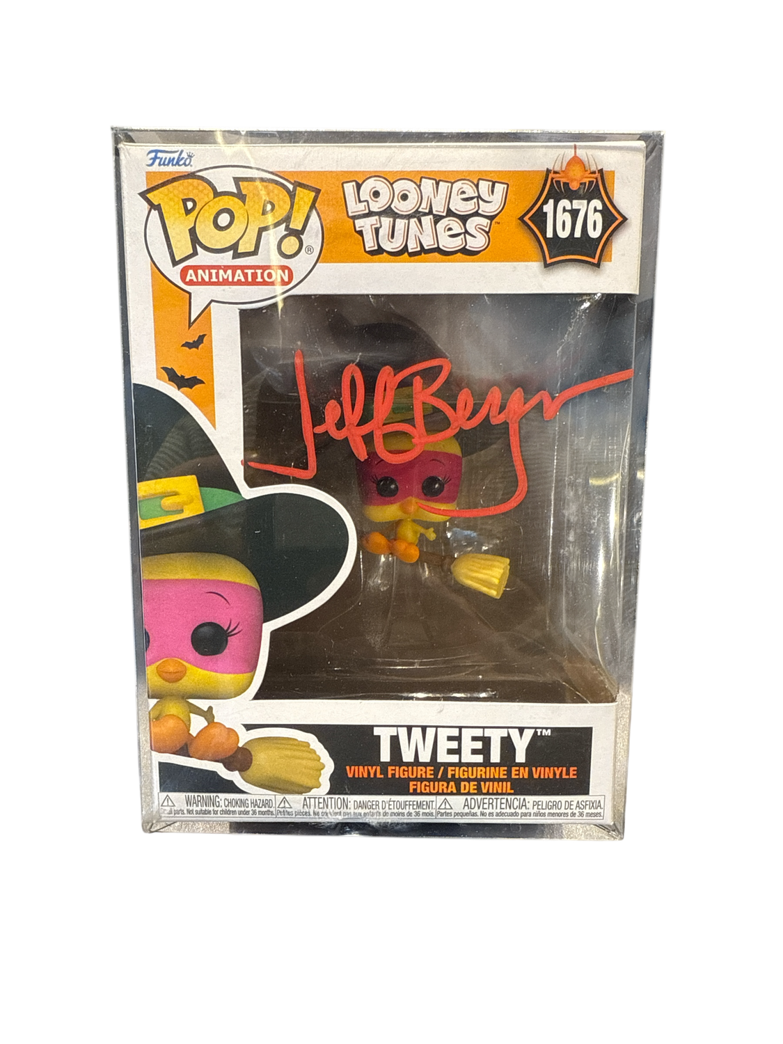 Jeff Bergman Signed Funko Tweety