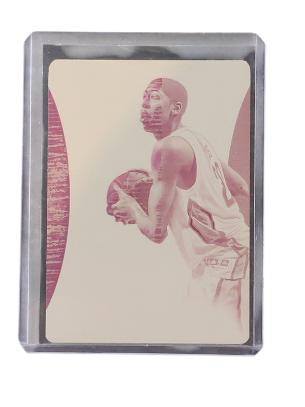 2014 Panini National Treasures Anthony Davis Magenta Plate 1/1