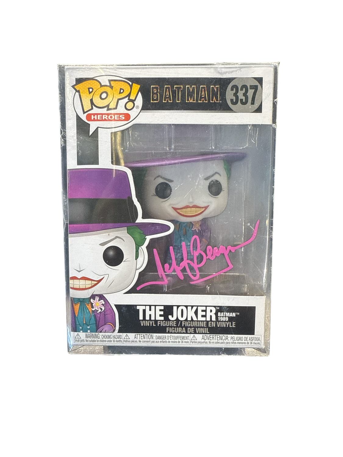 Jeff Bergman Signed Funko The Joker