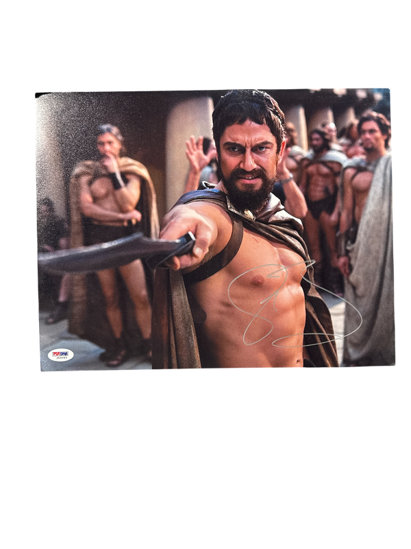 Gerard Butler Signed Poster