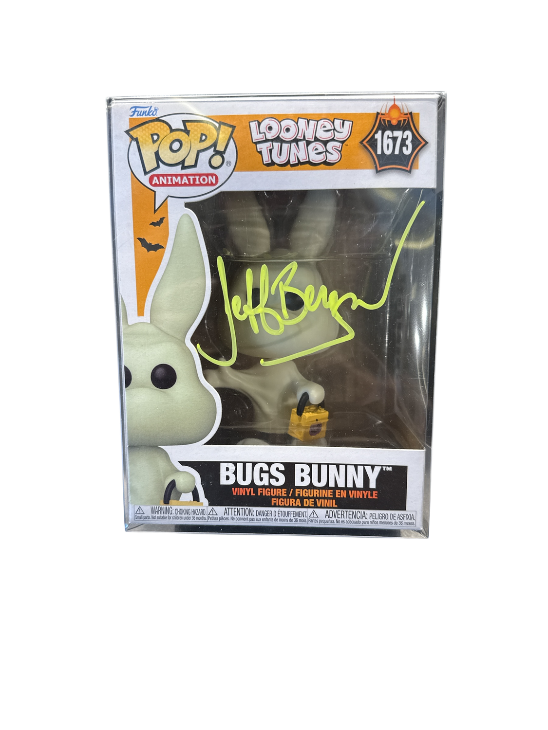 Jeff Bergman Signed Funko Bugs Bunny 1673