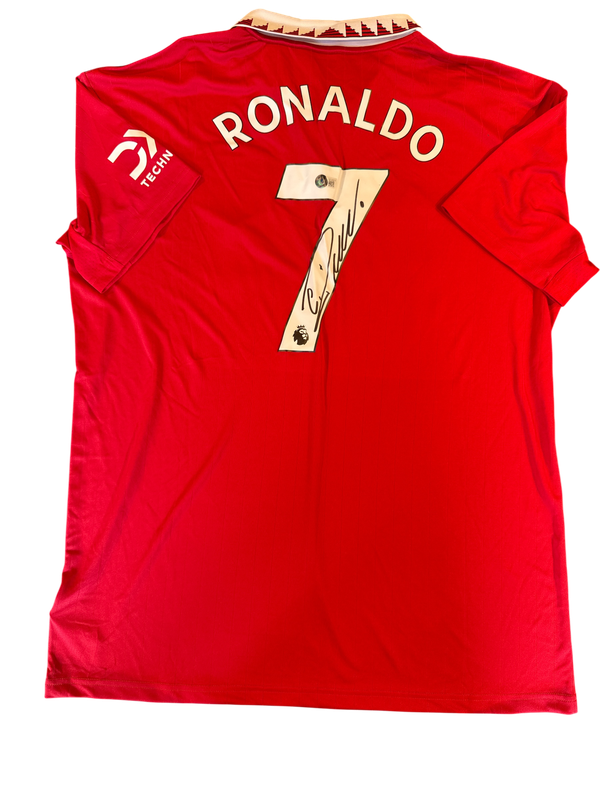 Cristiano Ronaldo Manchester United Signed Jersey