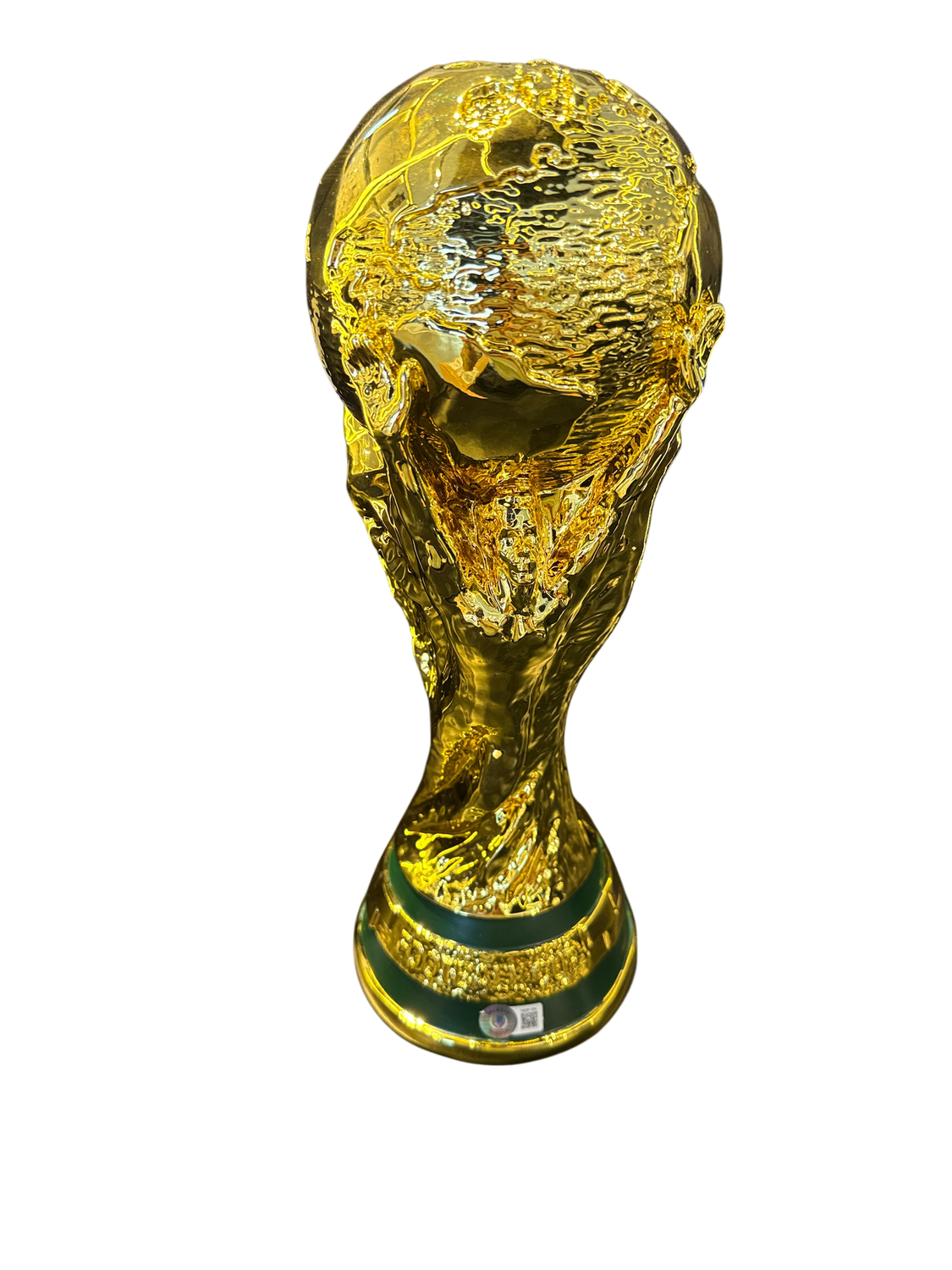 Zinedine Zidane Signed World Cup Replica Trophy