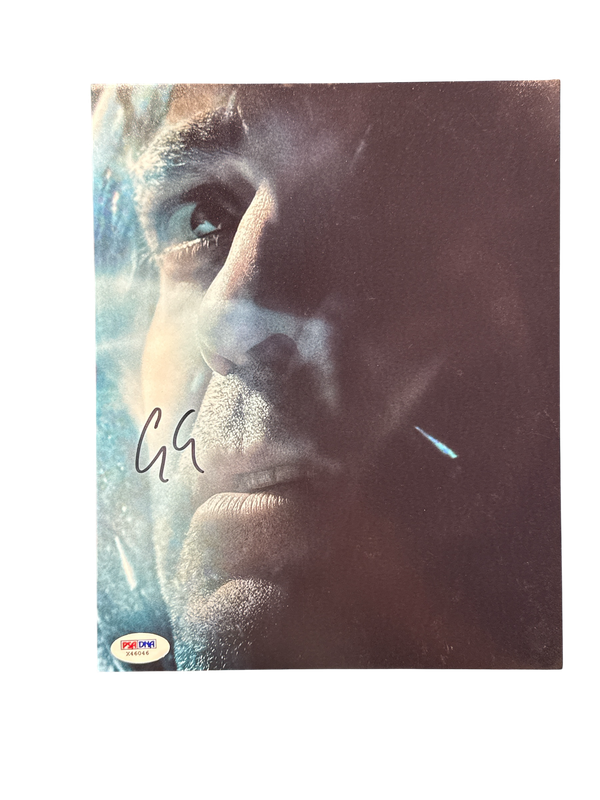 George Clooney Signed Poster