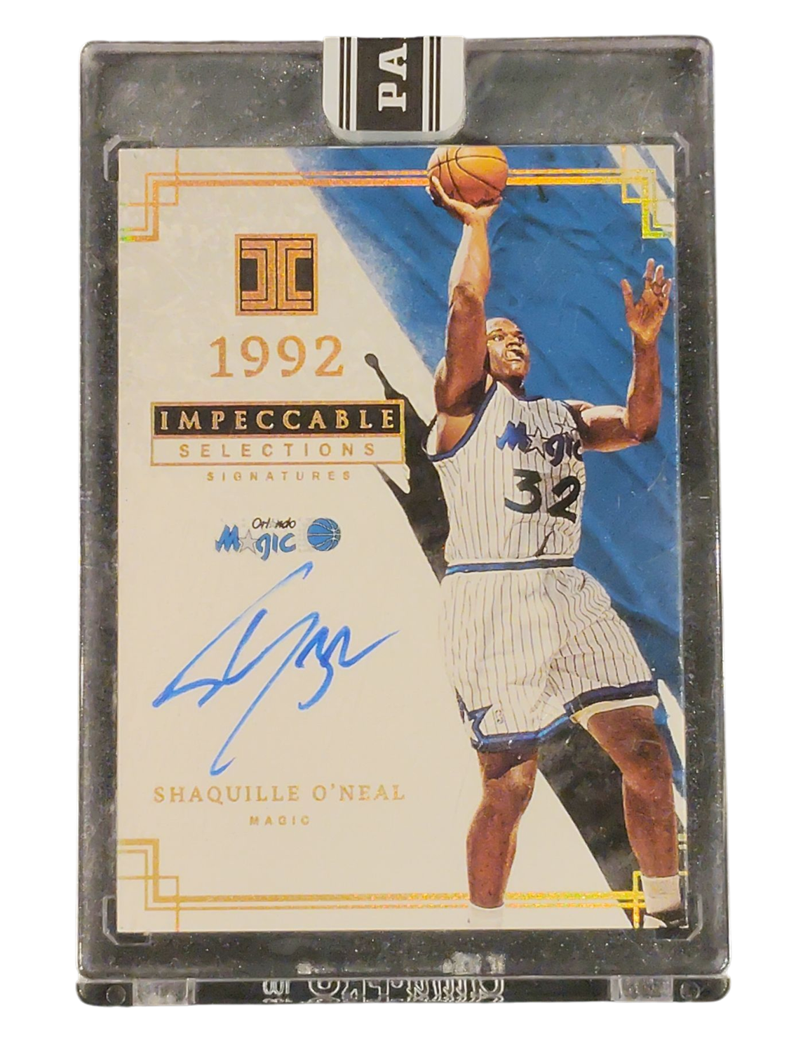 2021-22 Panini Impeccable Shaquille O&#39;Neal Auto #ISL-SON
