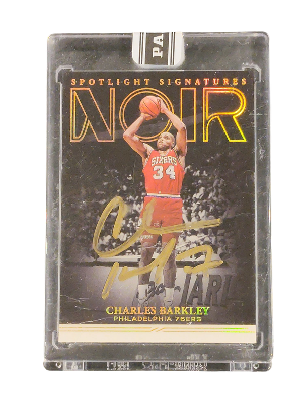 2020-21 Panini Noir Charles Barkley Auto #SSV-CBA
