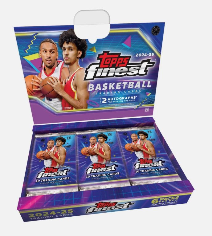 2024-25 Topps Basketball Finest Breaker Delight Hobby Box