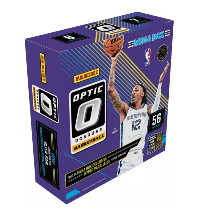 2024-25 Panini Donruss Optic Basketball Hobby Mega Box (Green &amp; Red Seismic)