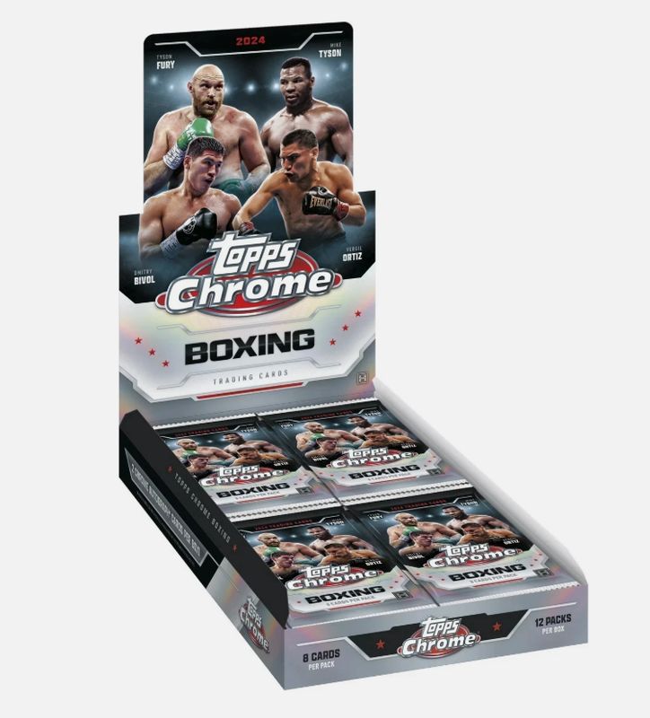 2024 Topps Chrome Top Rank Boxing Hobby Box