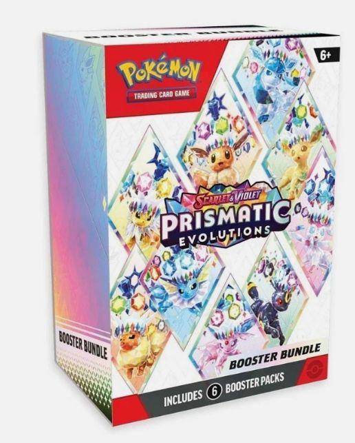 Pokemon S&amp;V: Prismatic Evolutions Booster Bundles