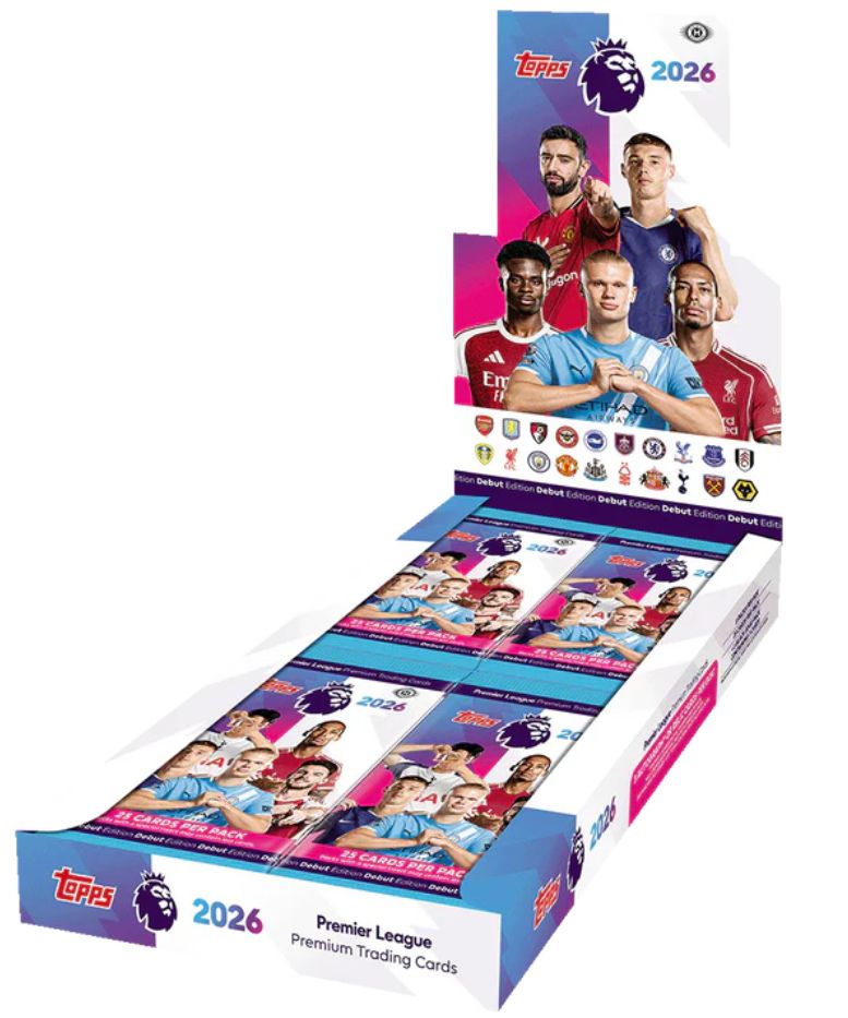 2026 Topps Premier League Soccer Hobby Box