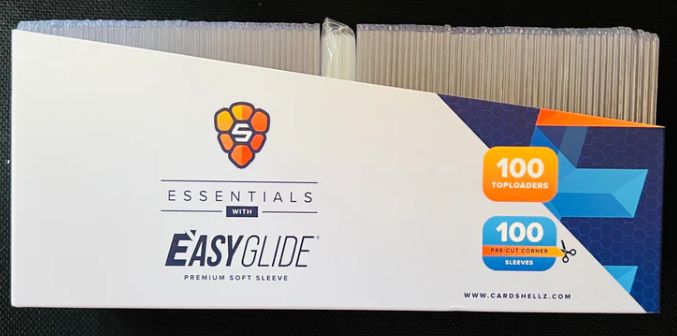 3&quot;x4&quot; Toploader 55PT Clear Essentials + Easy Glide Combo Pack