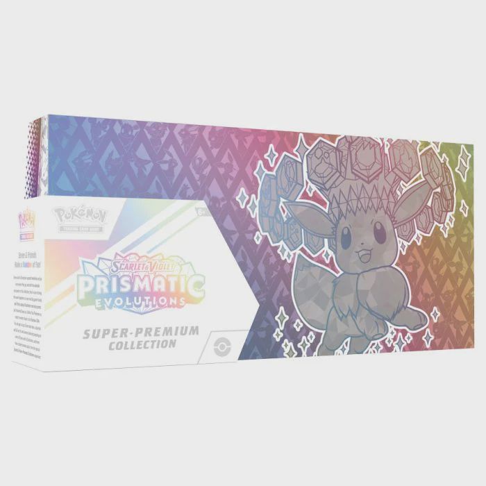 Pokémon Prismatic Evolutions Super Premium Collection Box