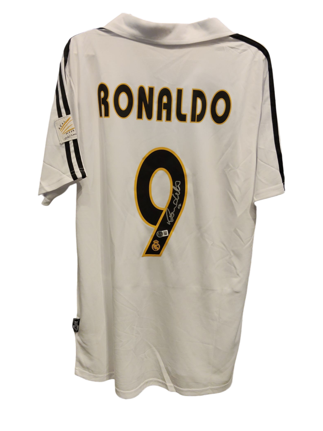Ronaldo Nazario Real Madrid Signed Jersey