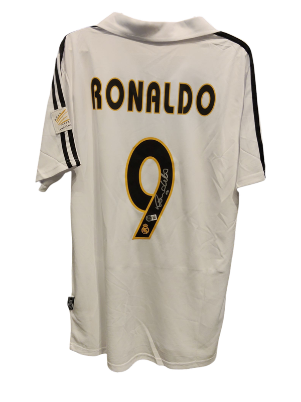 Ronaldo Nazario Real Madrid Signed Jersey