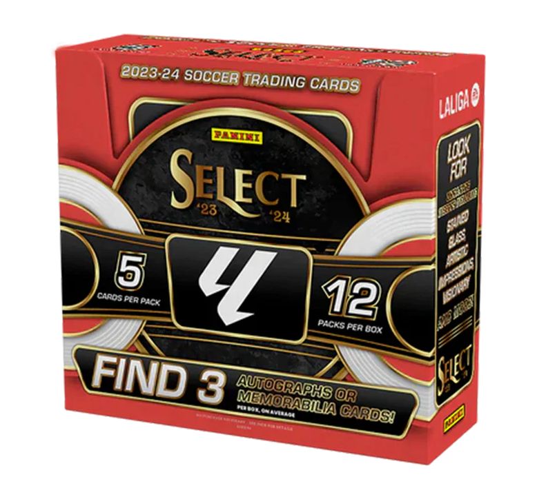 23-24 Panini Select La Liga Soccer Hobby Box