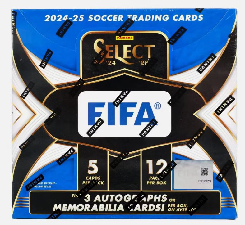 24-25 Panini Select Fifa Soccer Hobby Box