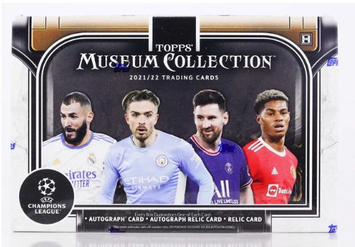 21-22 Topps Uefa Champions League Museum Collection Soccer Hobby Box