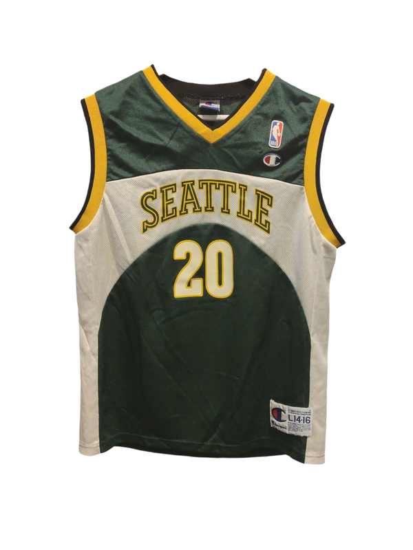 Gary Payton Seattle Supersonic Kids (Large) Vintage Jersey