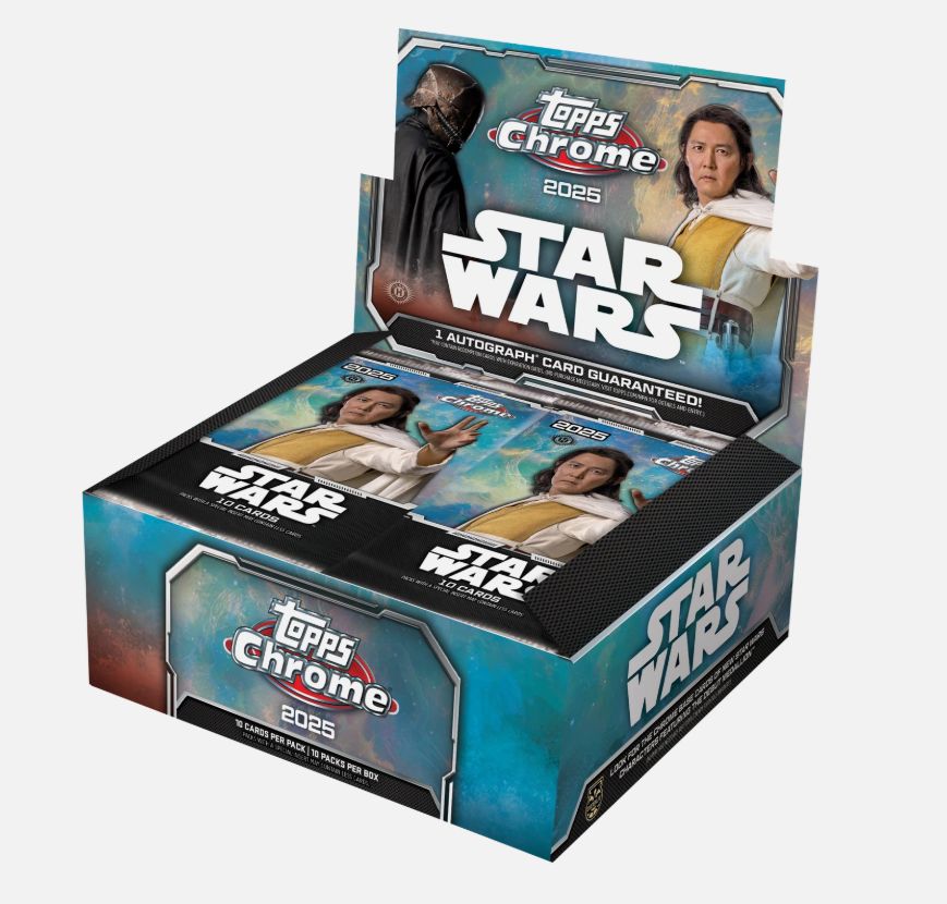 2025 Topps Star Wars Chrome Hobby Box