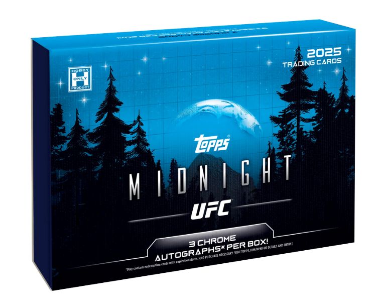 2025 Topps UFC Midnight Hobby Box