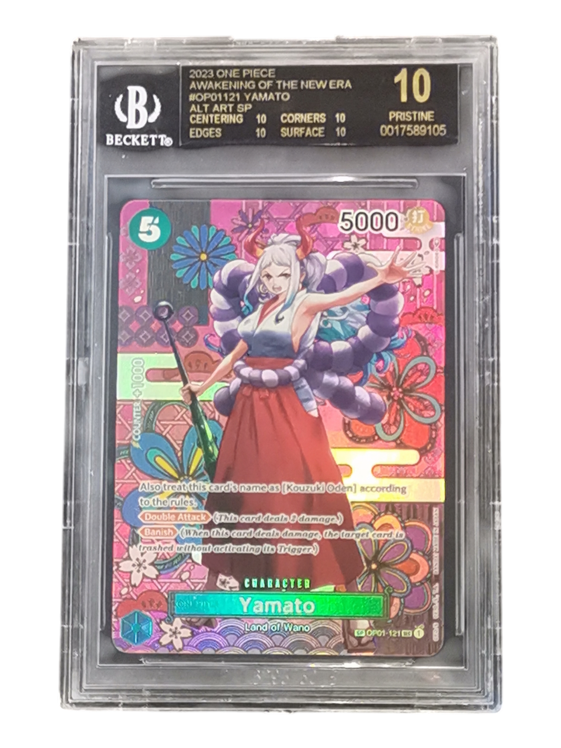 2023 One Piece Awakening Of The New Era #OP01121 Yamato Alt Art SP