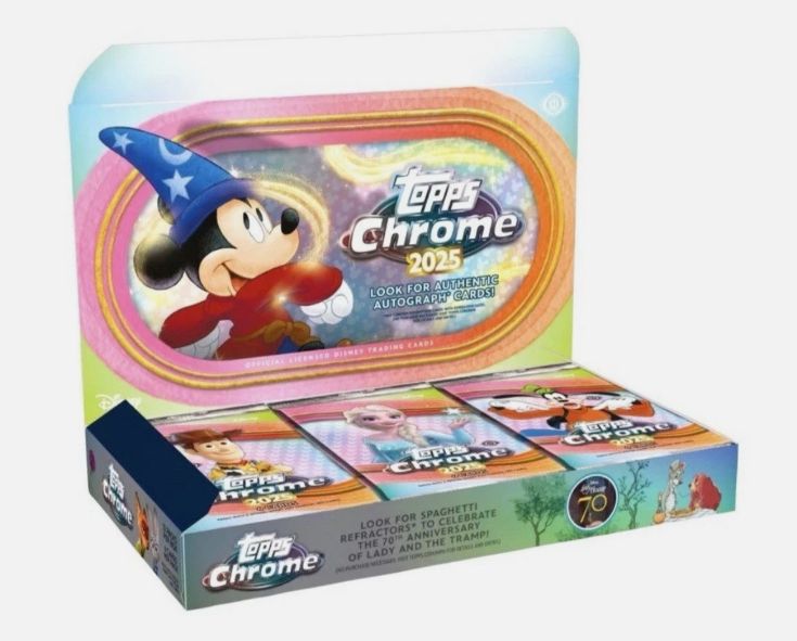 2025 Topps Disney Chrome Hobby Box