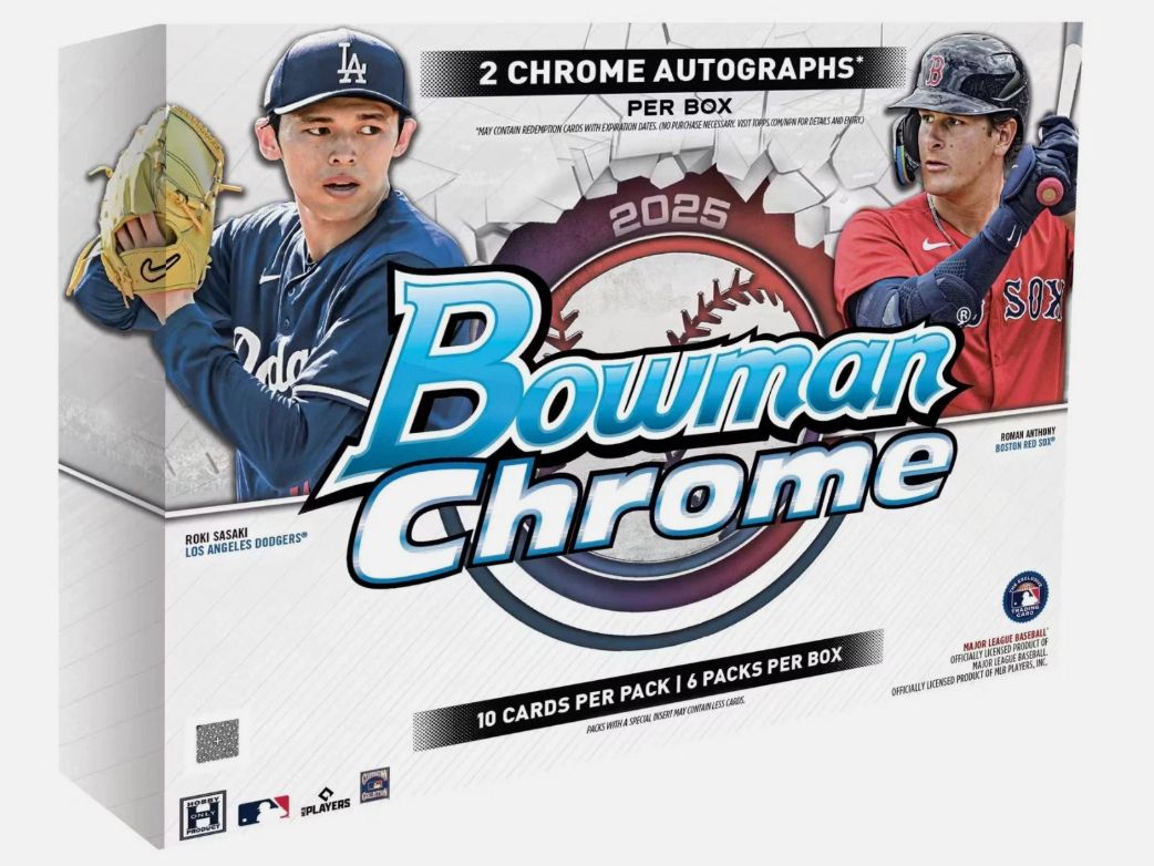 Bowman Chrome Baseball 2025 Hobby Box