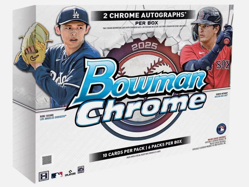 Bowman Chrome Baseball 2025 Hobby Box