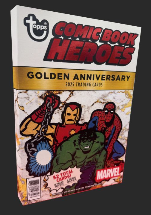 2025 Marvel Comic Book Heroes 1975 Golden Anniversary Hobby Box