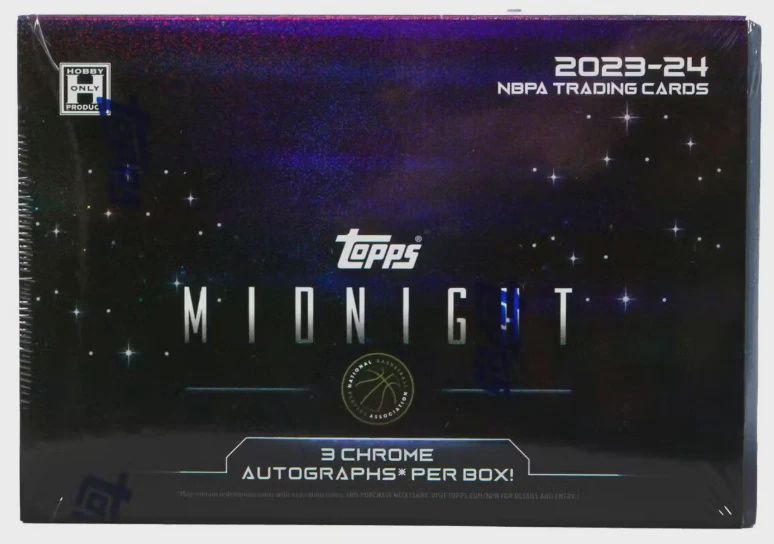 2023-24 Topps Midnight Basketball Hobby Box