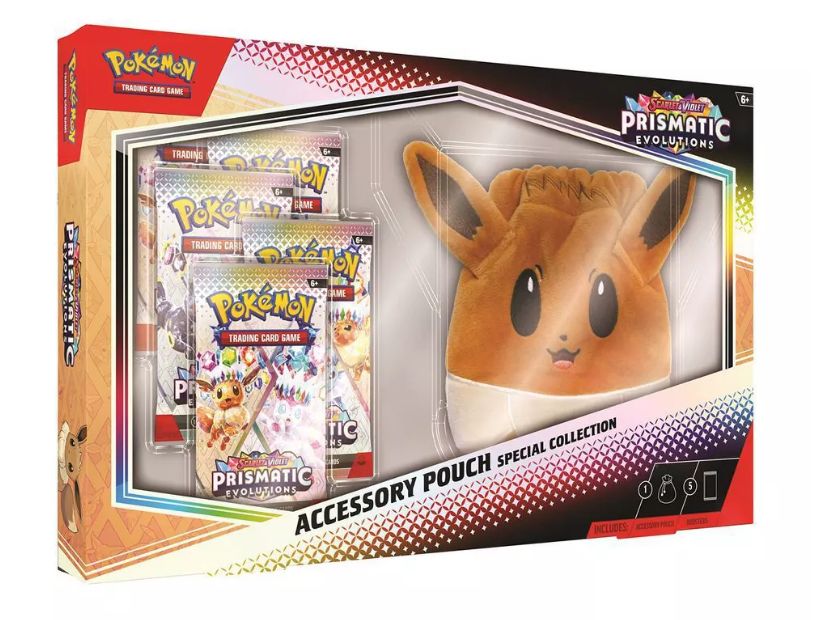 Pokemon S&amp;V Prismastic Evolutions Accessory Pouch Special Collection