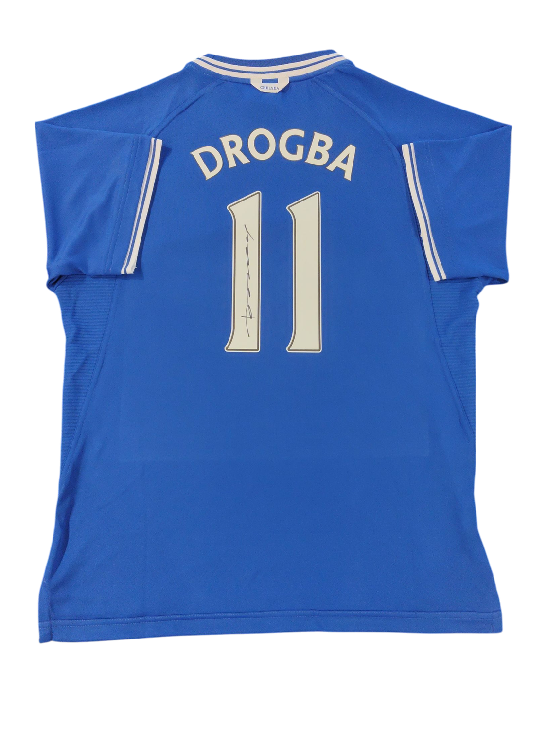 Didier Drogba Signed Chelsea 2000-01 Jersey
