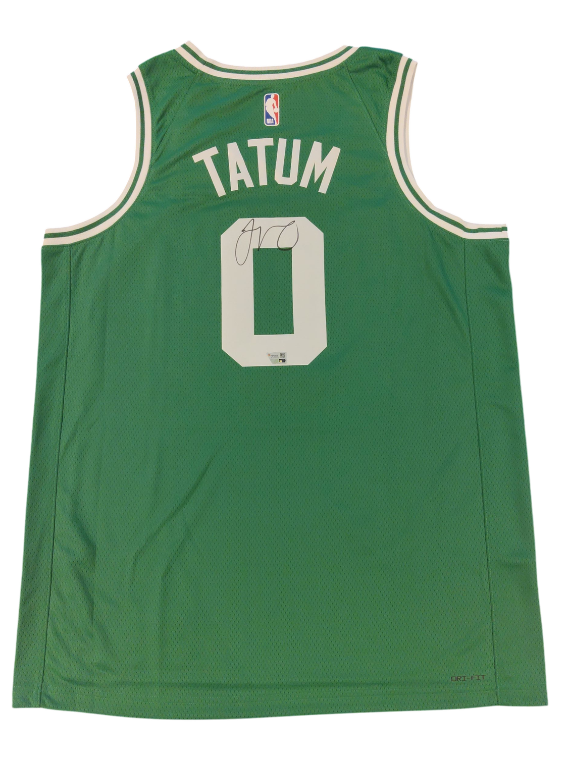 Jayson Tatum Boston Celtics Signed Green Nike 2022-2023 Icon Edition Swingman Jersey