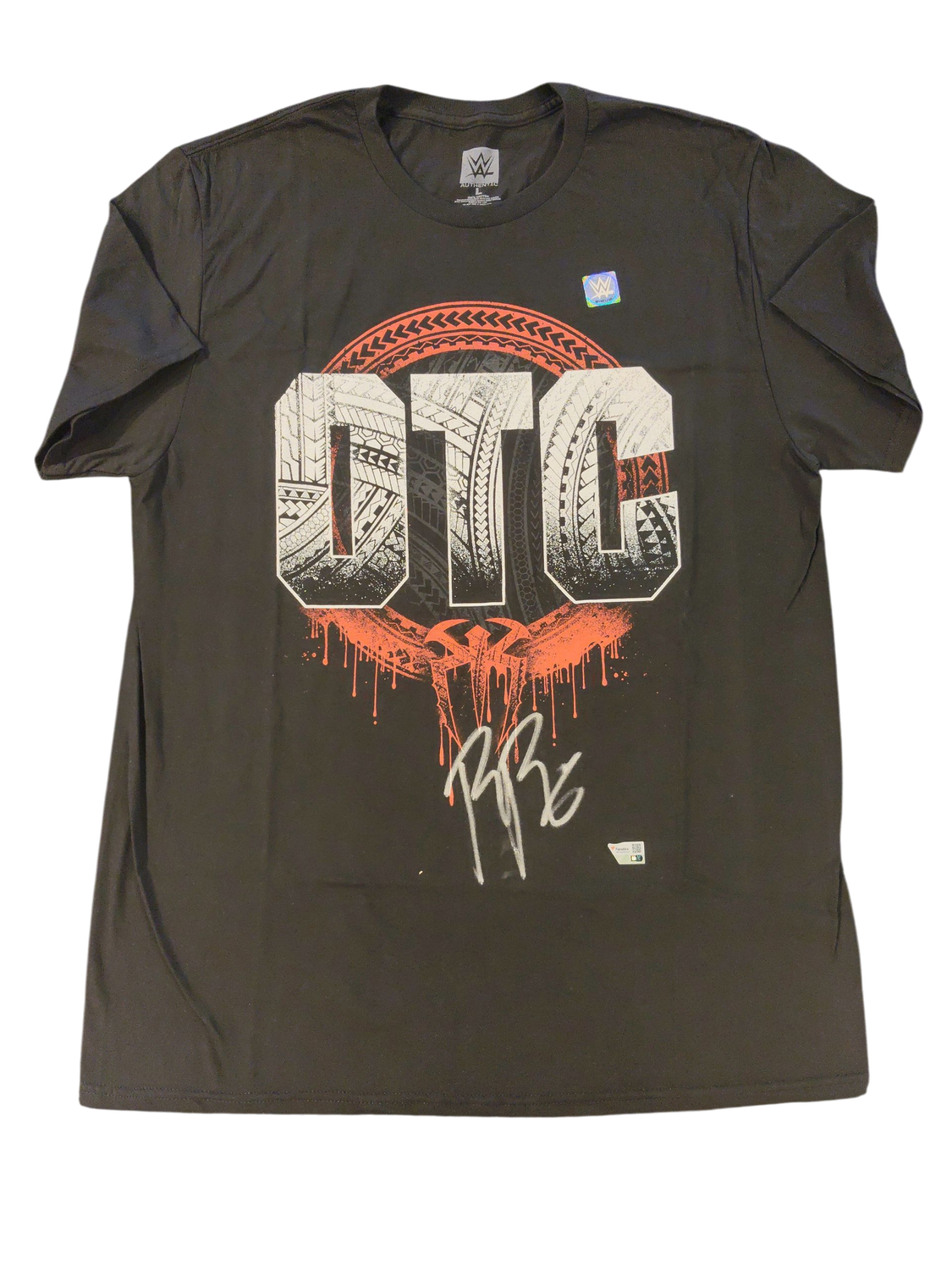 Roman Reigns WWE Autographed OTC T-Shirt