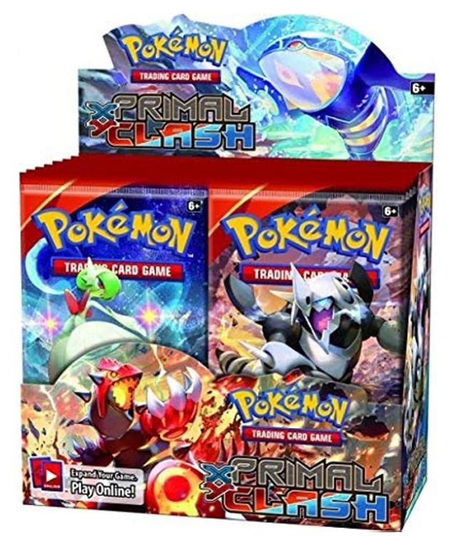 Pokemon Primal Clash Booster Box w/ Acrylic Case