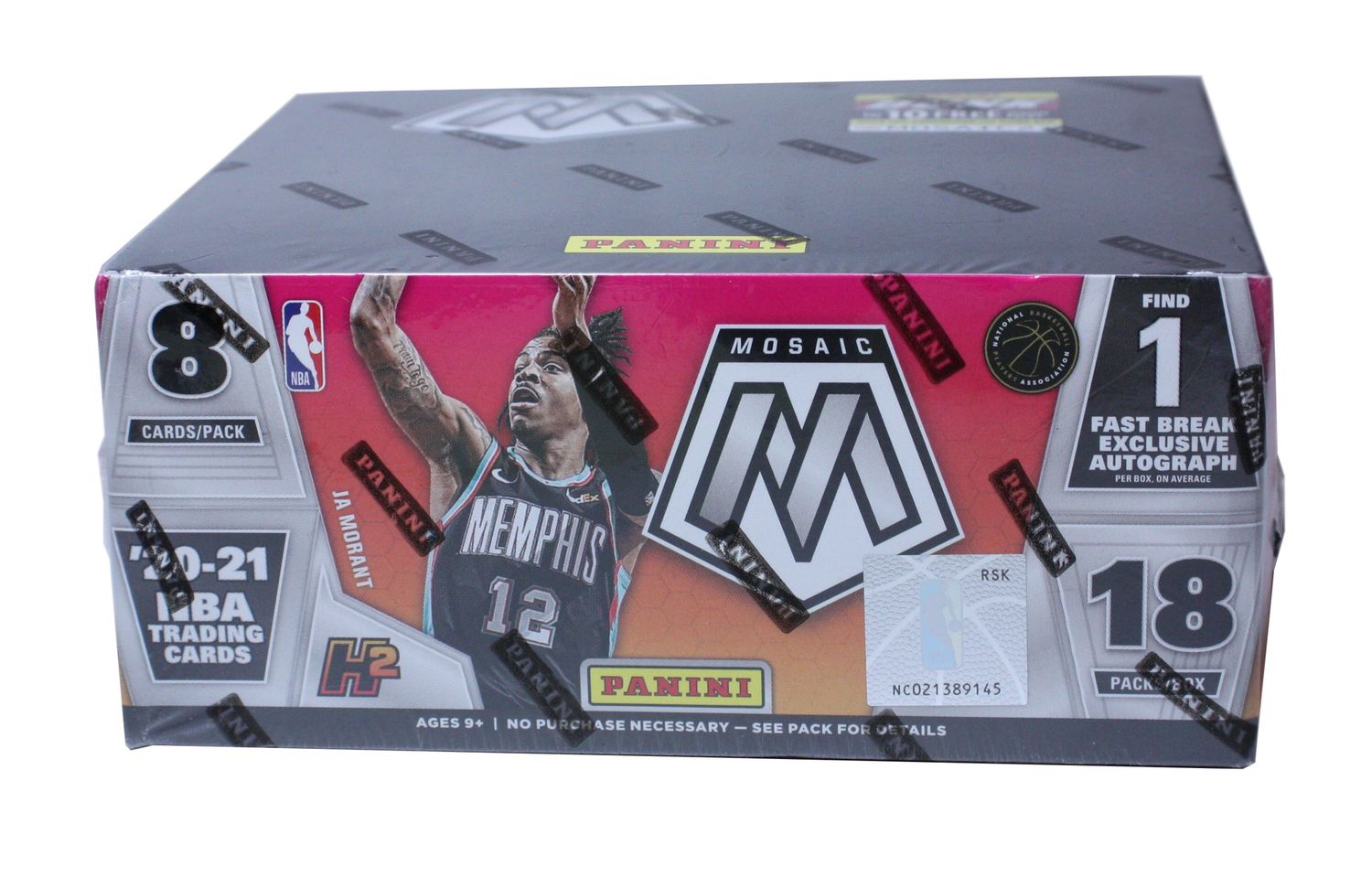 20 21 Panini Mosaic Fast Break Basketball Hobby Box