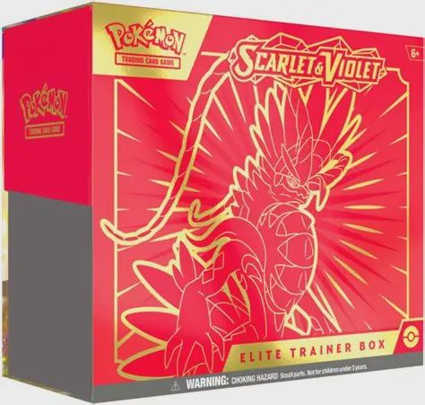Pokemon S&amp;V Base Koraidon Promo Elite Trainer Box