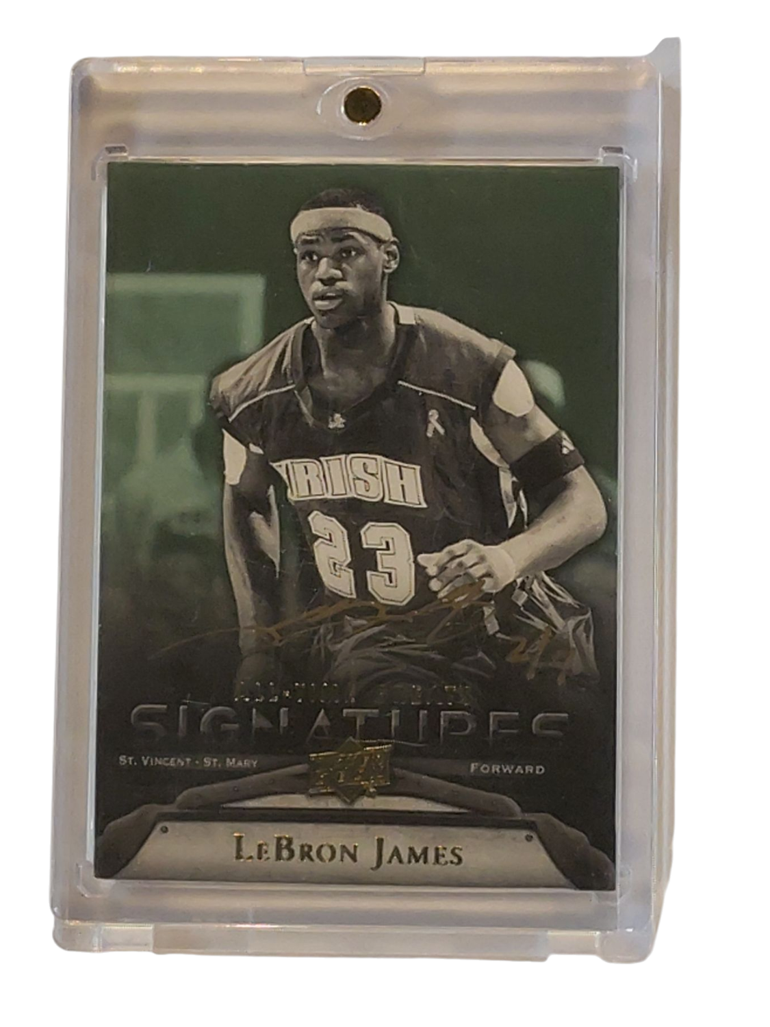 2012 UD All-Time Greats Sports LeBron James Auto #GA-LJ6