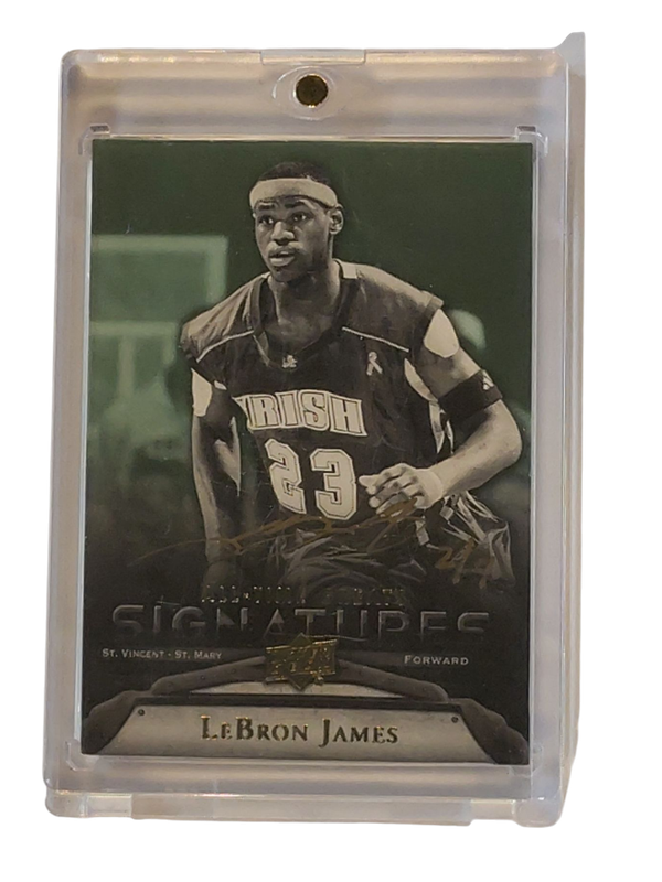 2012 UD All-Time Greats Sports LeBron James Auto #GA-LJ6