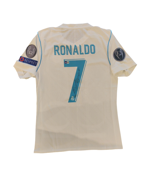 Cristiano Ronaldo Signed 2018 Real Madrid Jersey