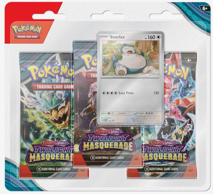 Pokemon TCG: SV06 Twilight Masquerade 3 Pack Blister