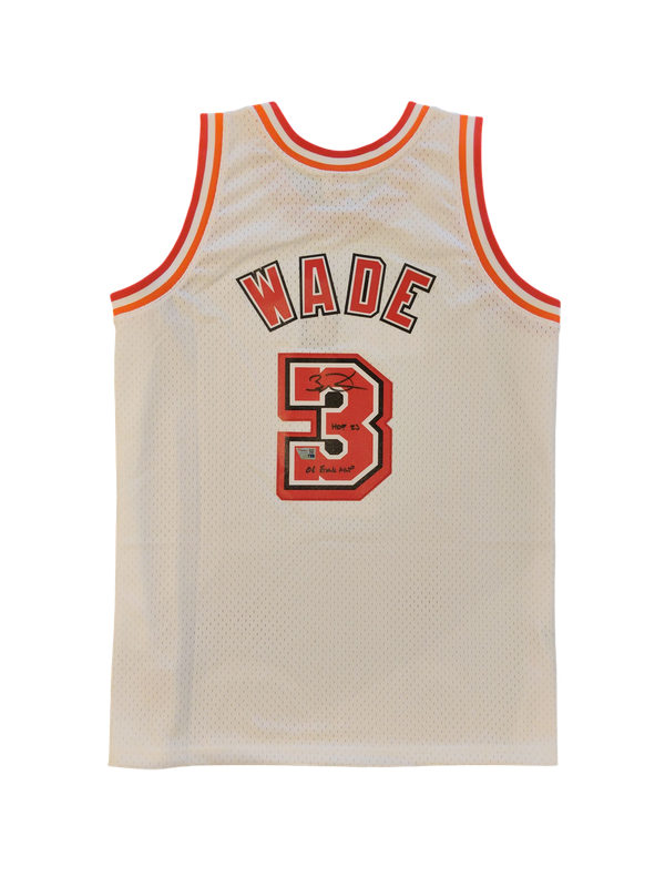 Dwayne Wade Signed Miami Heat Jersey