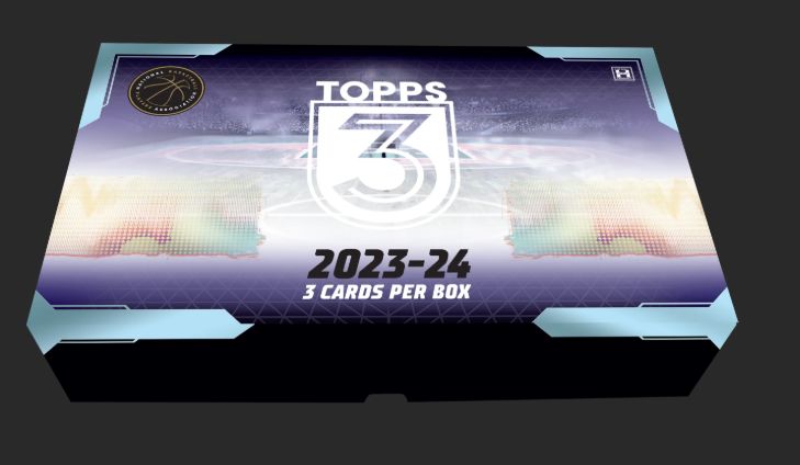2023-24 Topps Three Basketball Hobby Box