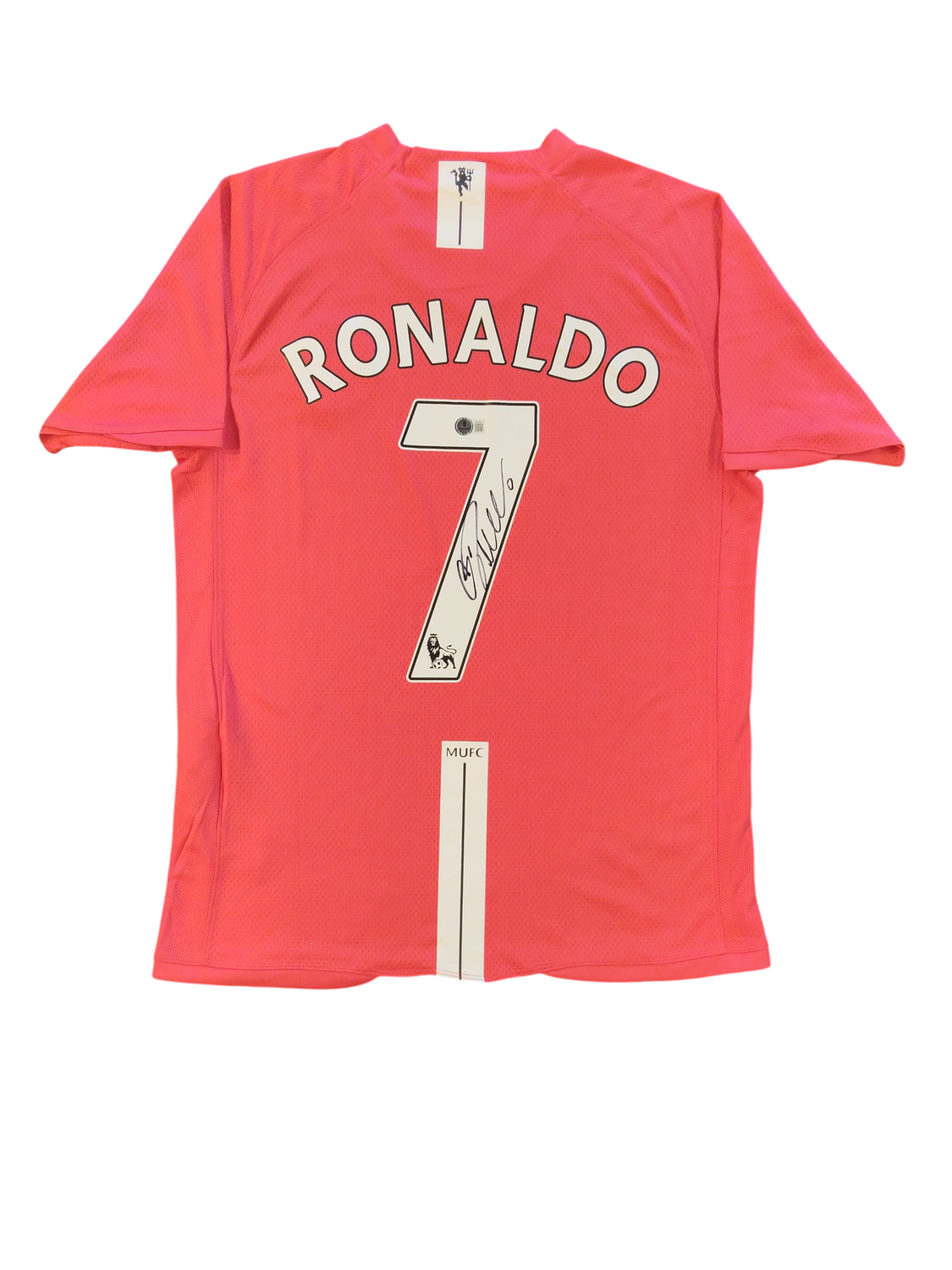 Cristiano Ronaldo Signed Manchester United Jersey