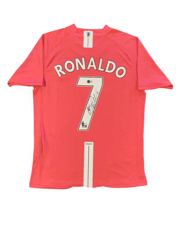 Cristiano Ronaldo Signed Manchester United Jersey