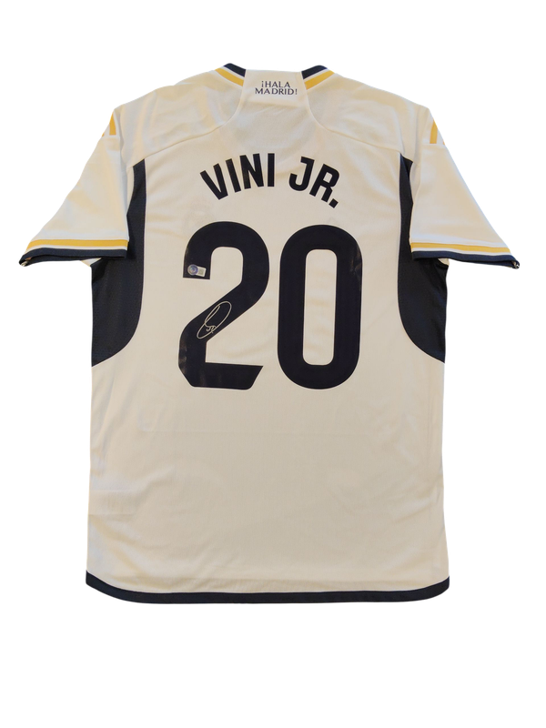 Vini Jr Signed Real Madrid Jersey